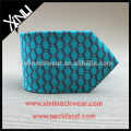 Cravate faite sur commande de soie d&#39;impression faite sur commande d&#39;écran de noeud parfait 100%